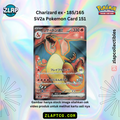 Charizard 185 - SV2a Pokemon 151