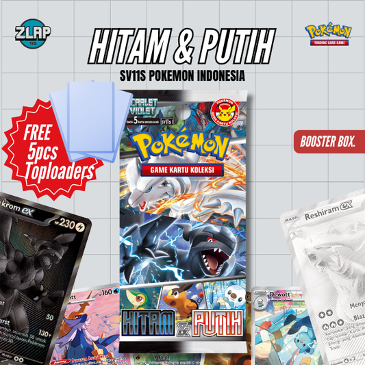 Pokemon Indonesia Hitam dan Putih [PRE-ORDER