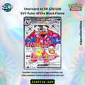 Charizard 125 Secret Rare - SV3 Ruler of the Black Flame