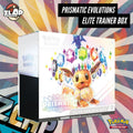 Pokemon Prismatic Evolutions Elite Trainer Box English Sealed - ETB English Pokemon Trading Card Game