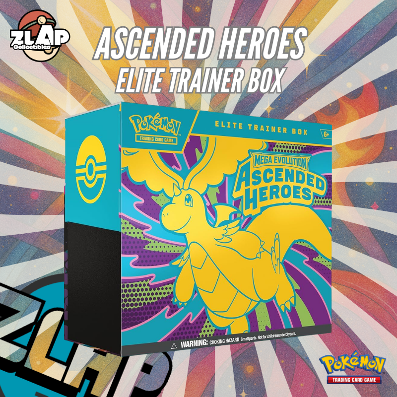 Pokemon Ascended Heroes Elite Trainer Box English Sealed