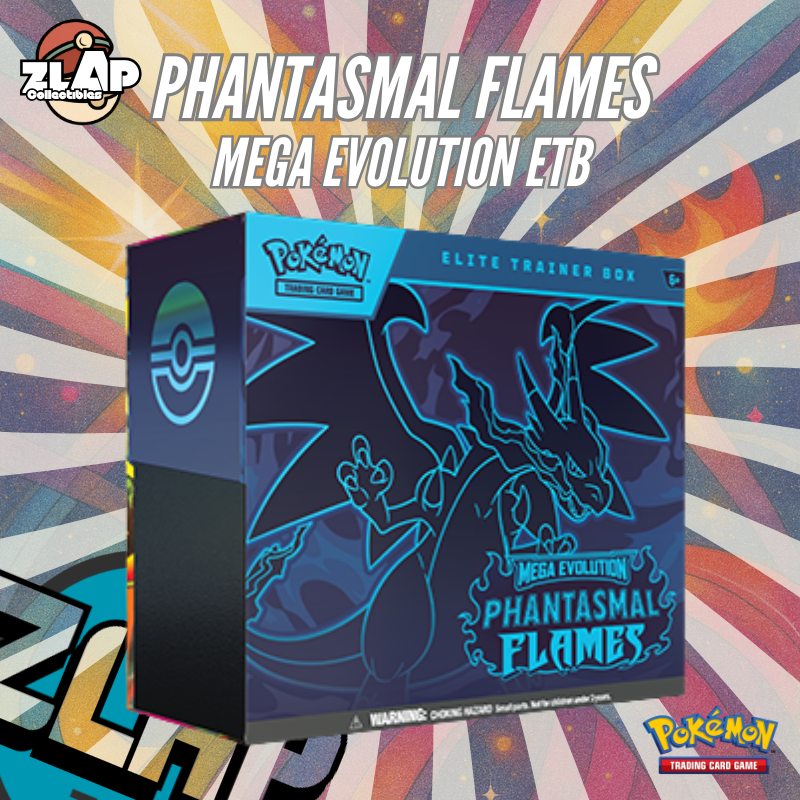 Pokemon Phantasmal Flames Elite Trainer Box  English Sealed- ETB English Pokemon TCG